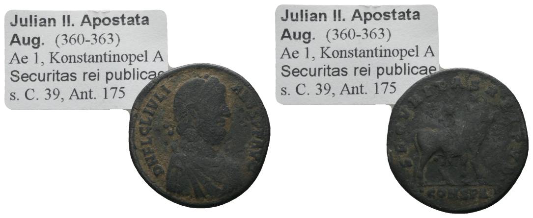  Antike, Römisches Kaiserreich, Bronze; 8,59 g   