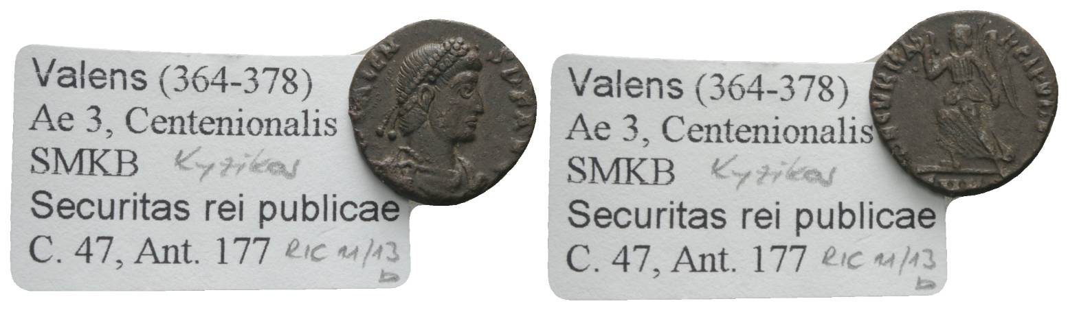  Antike, Römisches Kaiserreich, Kleinbronze; 2,02 g   