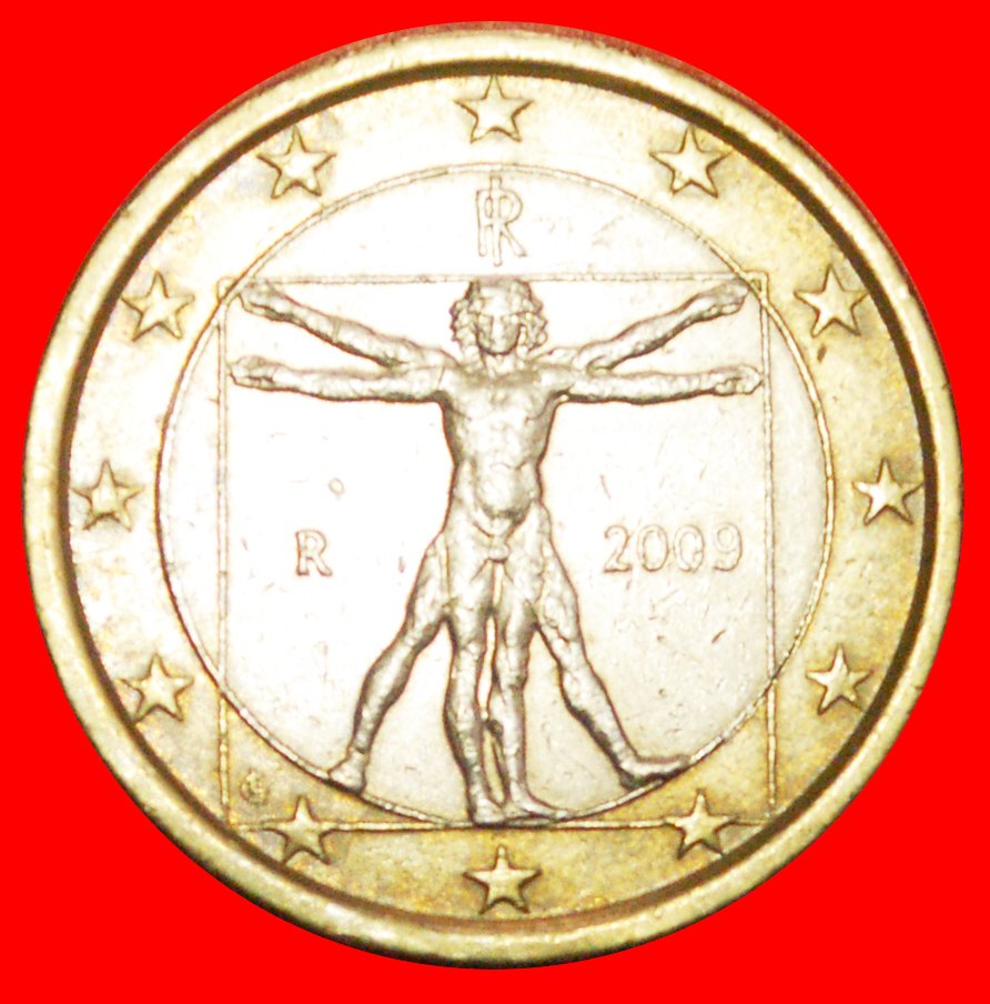 + NON-PHALLIC TYPE (2008-2019): ITALY ★ 1 EURO 2009! LOW START ★ NO RESERVE!