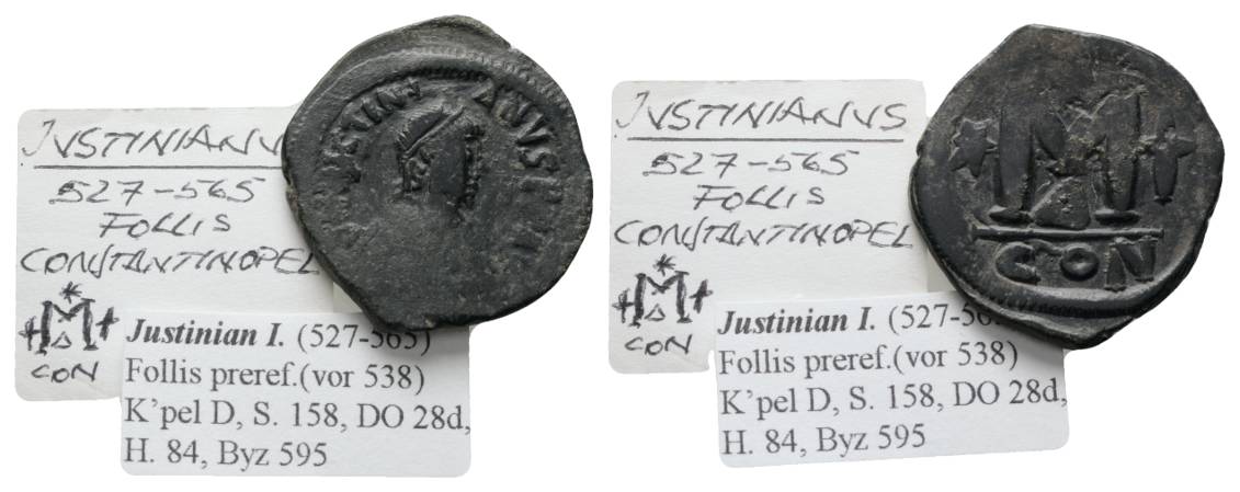  Antike, Byzanz, Bronze; 12,15 g   