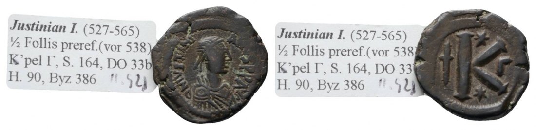  Antike, Byzanz, Kleinbronze; 11,92 g   