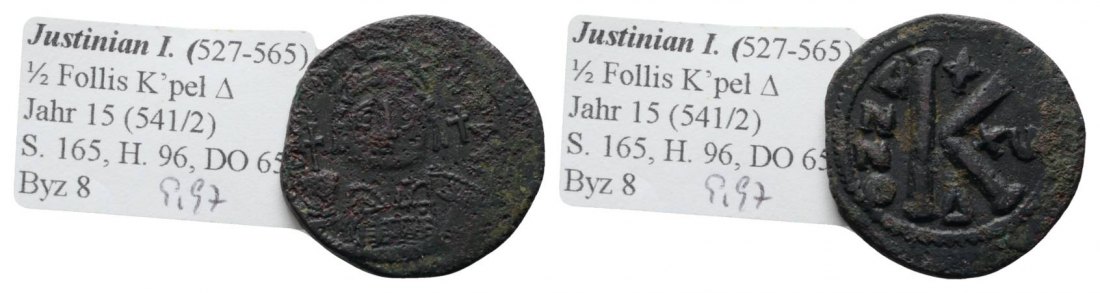  Antike, Byzanz, Kleinbronze; 9,97 g   