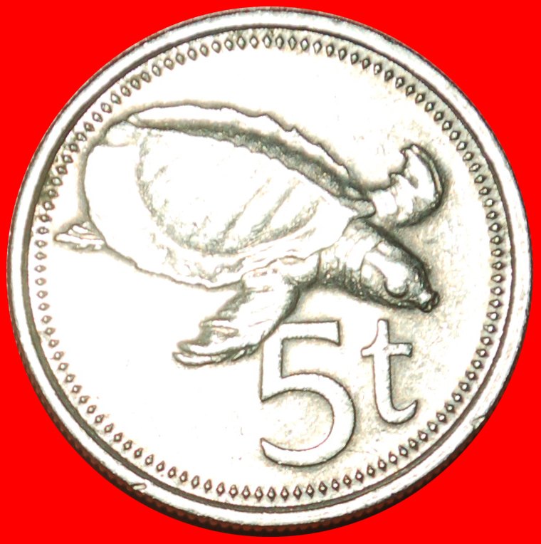 + USA TURTLE: PAPUA NEW GUINEA ★ 5 TOEA 1979FM! LOW START ★ NO RESERVE!