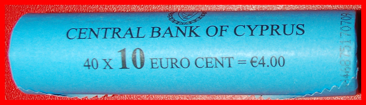  + FINLAND: CYPRUS ★ 10 CENT 2009 UNC NORDIC GOLD ROLL UNCOMMON! SHIP! LOW START ★ NO RESERVE!   