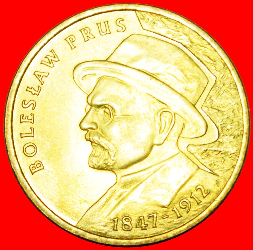+ PRUS (1847-1912): POLAND ★ 2 ZLOTY 2012 NORDIC GOLD MINT LUSTER! LOW START ★ NO RESERVE!