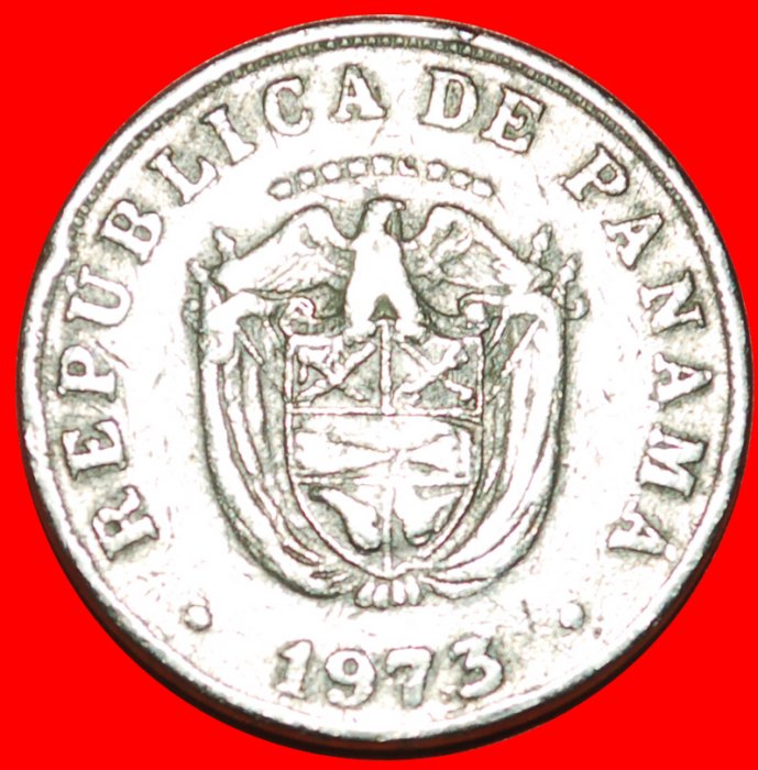  + GROSSBRITANNIEN (1961-1993): PANAMA ★ 5  CENTESIMOS 1973! OHNE VORBEHALT!   