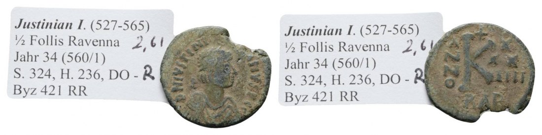  Antike, Byzanz, Kleinbronze; 4,94 g   