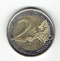 2 Euro Belgien 2014(Beginn 1.Weltkrieg)(g1166)   