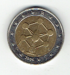  2 Euro Belgien 2006(Atomium)(g1170)   