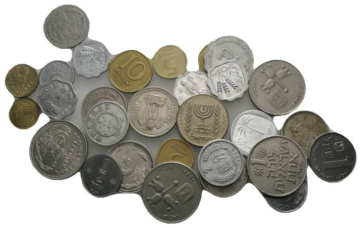  Indien; diverse Kleinmünzen   
