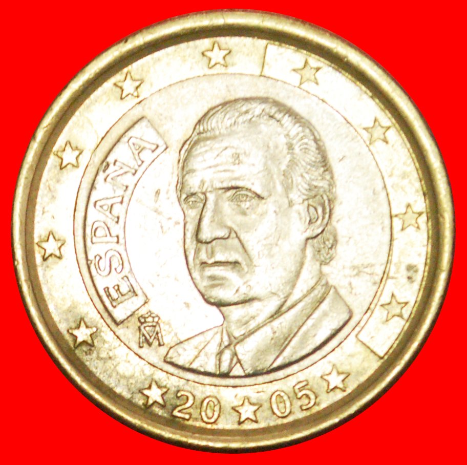  + PHALLIC TYPE (1999-2006): SPAIN ★ 1 EURO 2005! JUAN CARLOS I (1975-2014) LOW START ★ NO RESERVE!   