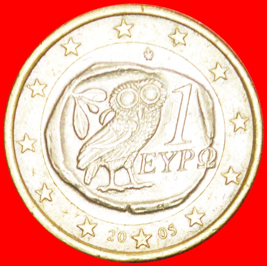  + PHALLISCHE TYP (2002-2006): GRIECHENLAND ★ 1 EURO 2005! OHNE VORBEHALT!   