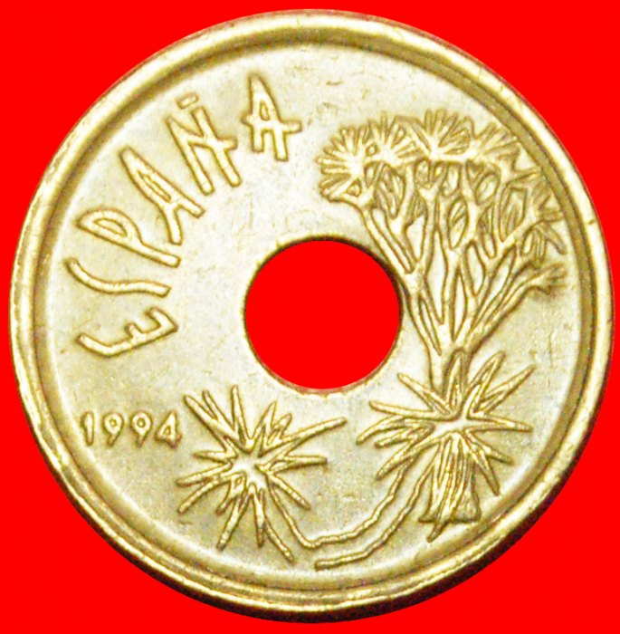  + DRAGON TREE: SPAIN ★ 25 PESETAS 1994! LOW START ★ NO RESERVE!   