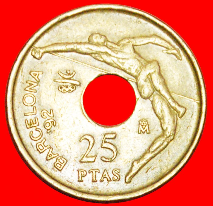 + NUDE JUMPER: SPAIN ★ 25 PESETAS 1991! LOW START ★ NO RESERVE!
