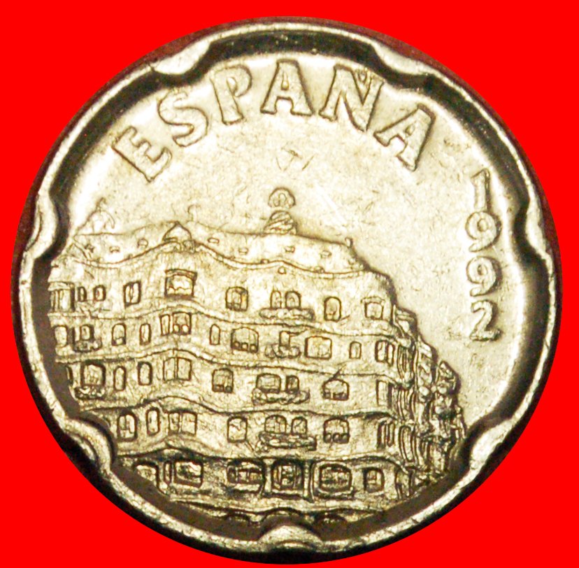 + GAUDI (1852-1926): SPAIN ★ 50 PESETAS 1992 LA PEDRERA! LOW START ★ NO RESERVE!