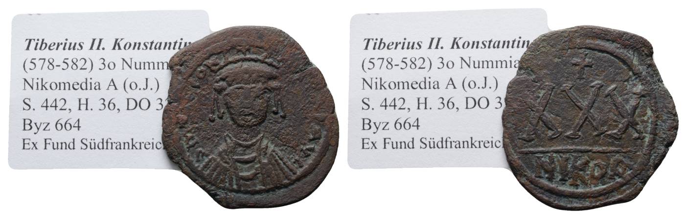  Antike, Byzanz, Bronze; 10,40 g   