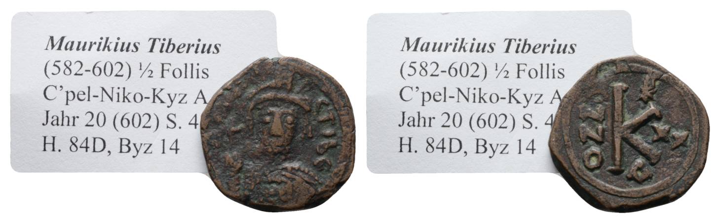  Antike, Byzanz, Bronze; 6,51 g   