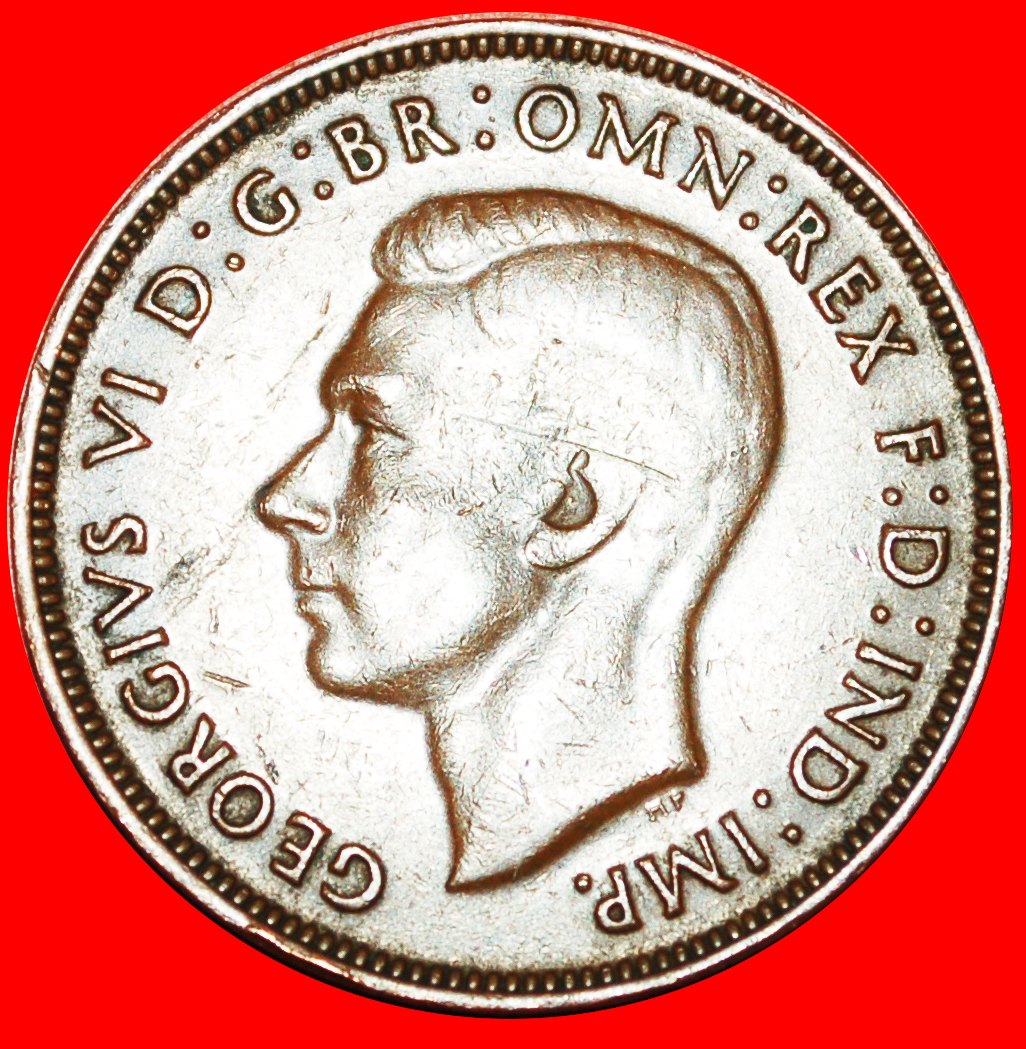  + George VI (1937-1952): AUSTRALIA ★ 1 PENNY 1943! KANGAROO LEFT! LOW START ★ NO RESERVE!   