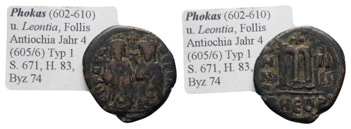  Antike, Byzanz, Kleinbronze; 9,21 g   