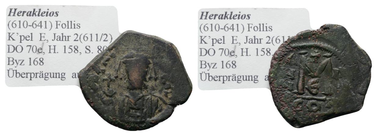  Antike, Byzanz, Kleinbronze; 11,46 g   