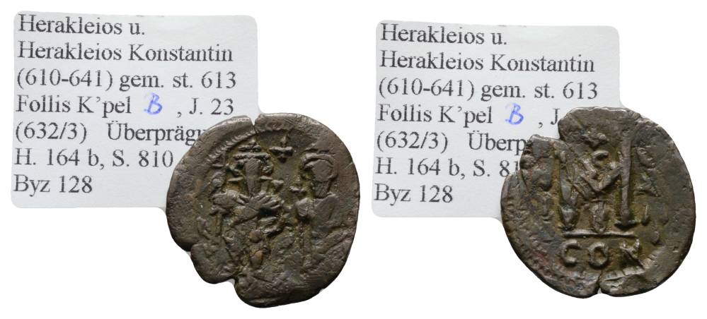  Antike, Byzanz, Kleinbronze; 6,97 g   