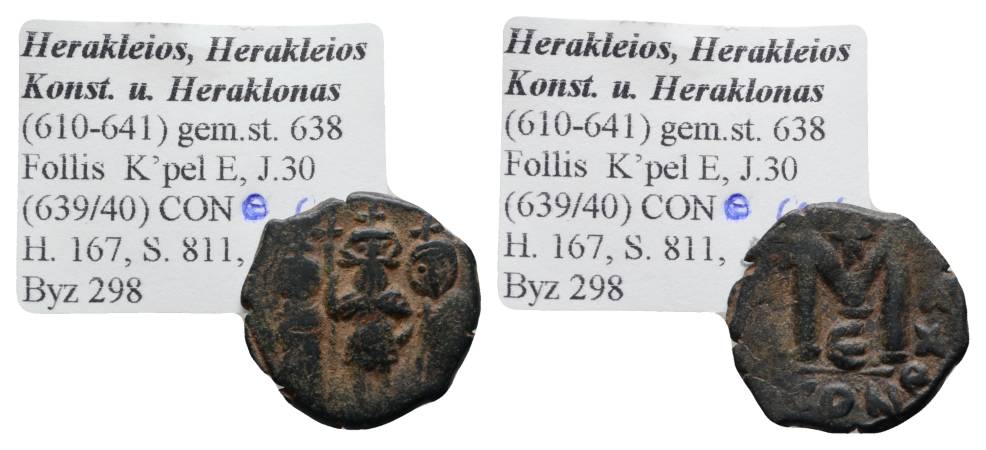  Antike, Byzanz, Kleinbronze; 4,16 g   