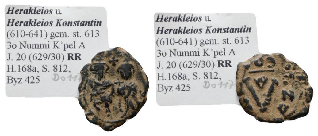  Antike, Byzanz, Kleinbronze; 5,50 g   