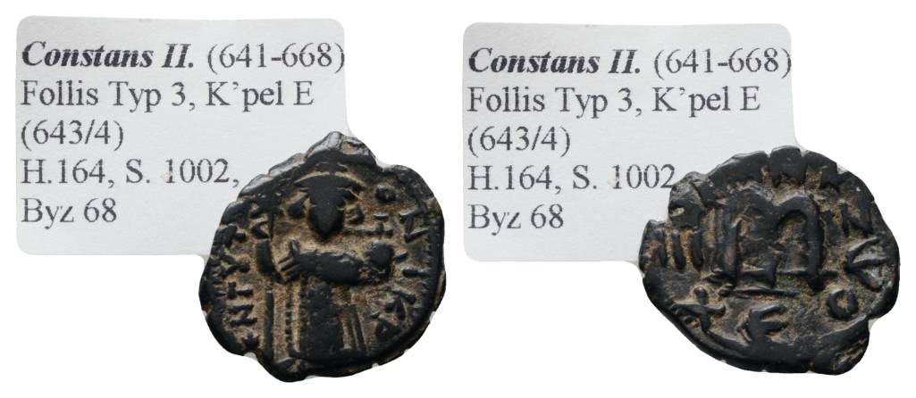  Antike, Byzanz, Kleinbronze; 4,29 g   