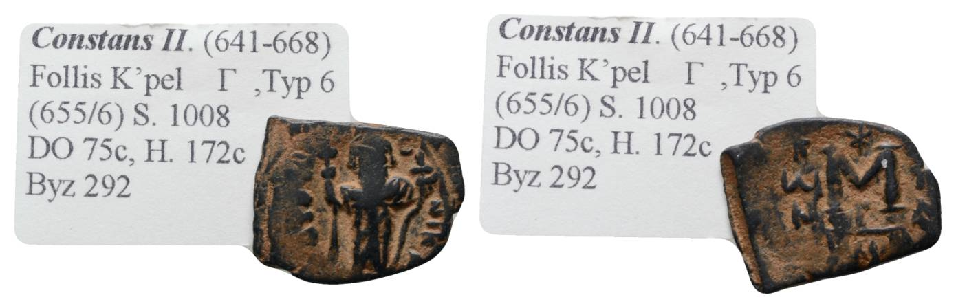  Antike, Byzanz, Bronze; 3,51 g   