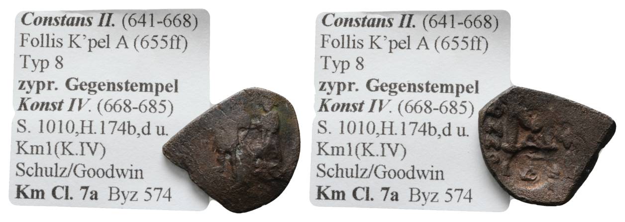  Antike, Byzanz, Bronze; 3,67 g   