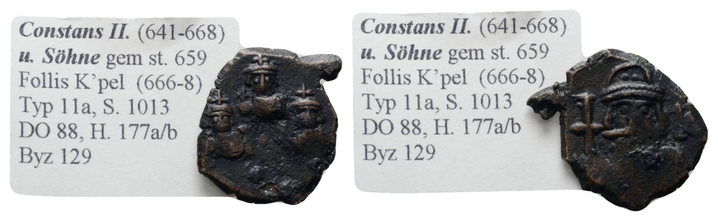  Antike, Byzanz, Bronze; 4,73 g   