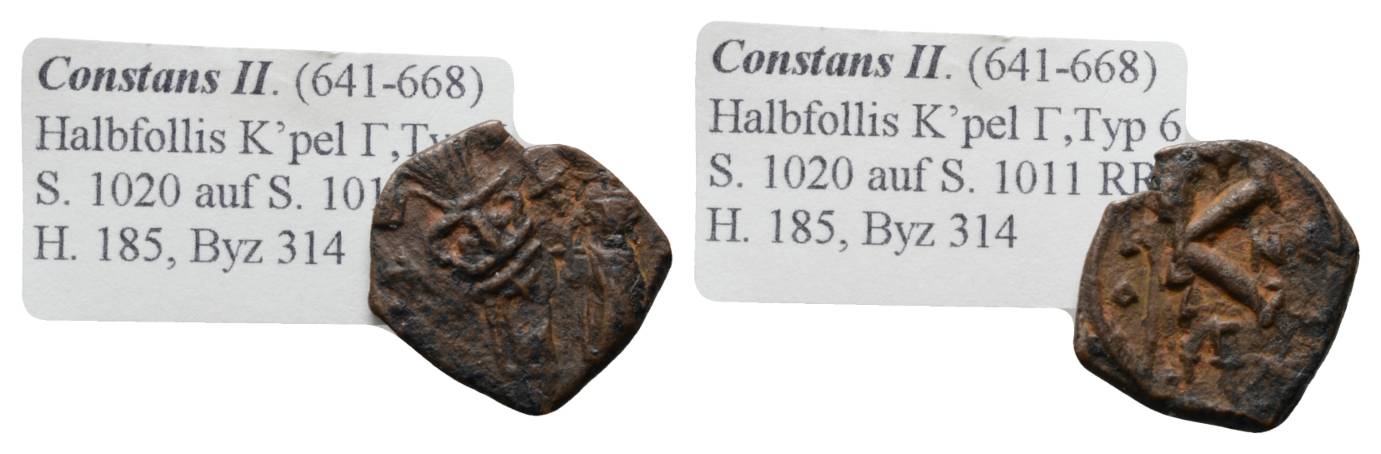  Antike, Byzanz, Bronze; 3,01 g   