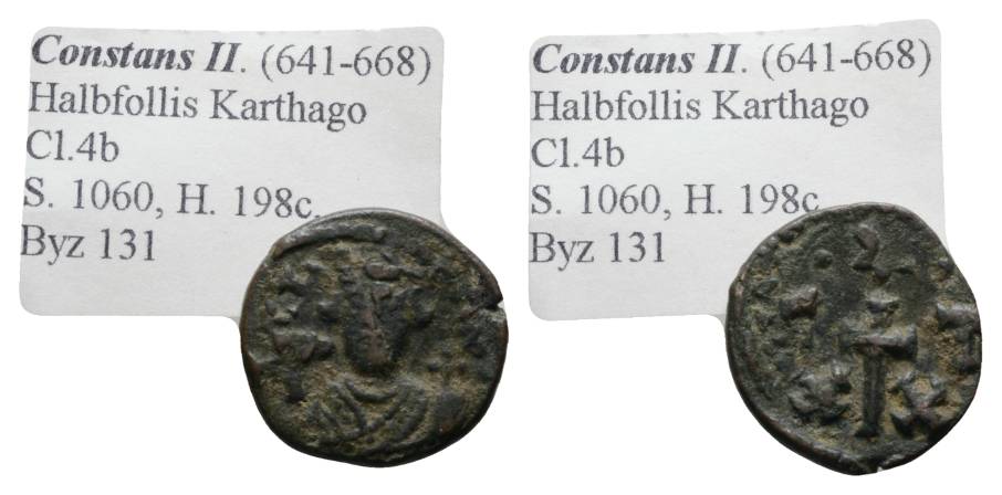  Antike, Byzanz, Bronze; 4,60 g   