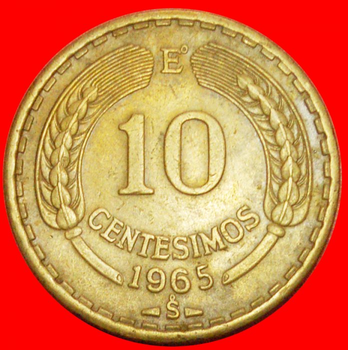 + CONDOR (1960-1970): CHILE ★ 10 CENTESIMOS 1965! LOW START ★ NO RESERVE!