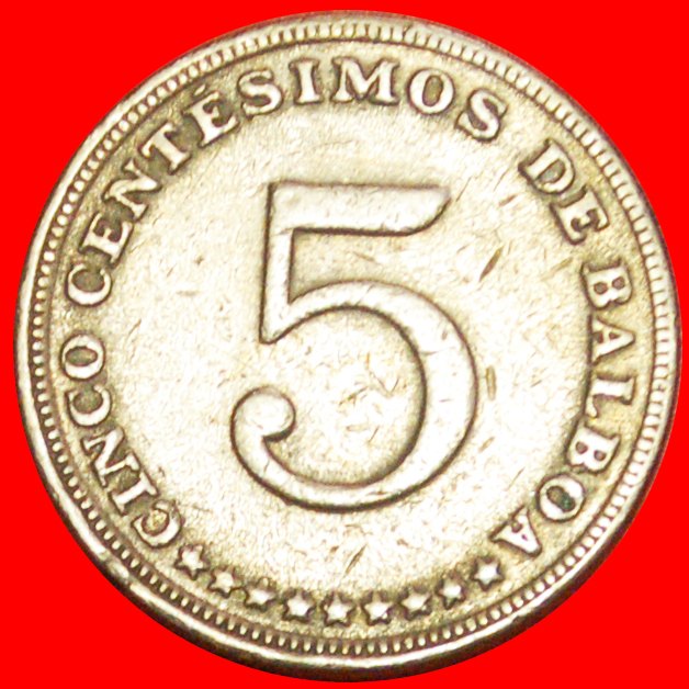 + USA (1961-1993): PANAMA ★ 5 CENTESIMOS 1982! LOW START ★ NO RESERVE!
