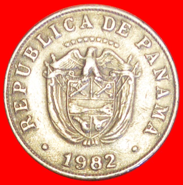  + USA (1961-1993): PANAMA ★ 5  CENTESIMOS 1982! OHNE VORBEHALT!   