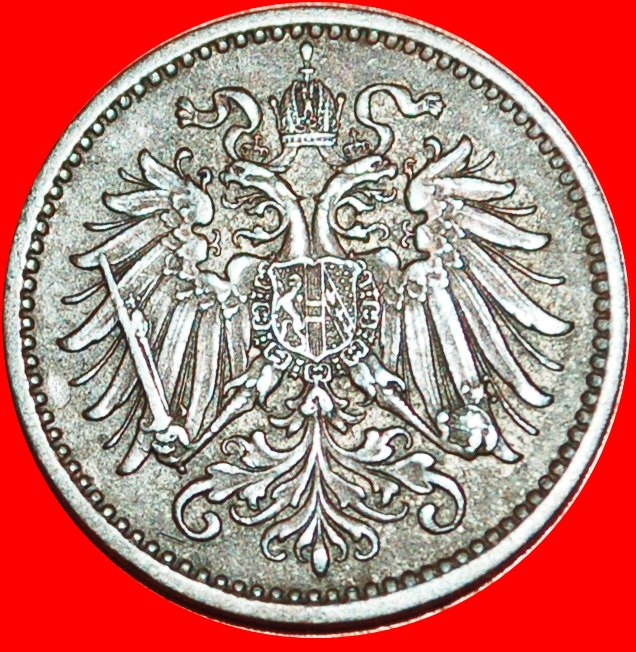  + EAGLE (1892-1916): AUSTRIA ★ 1 HELLER 1895! LOW START ★ NO RESERVE!   