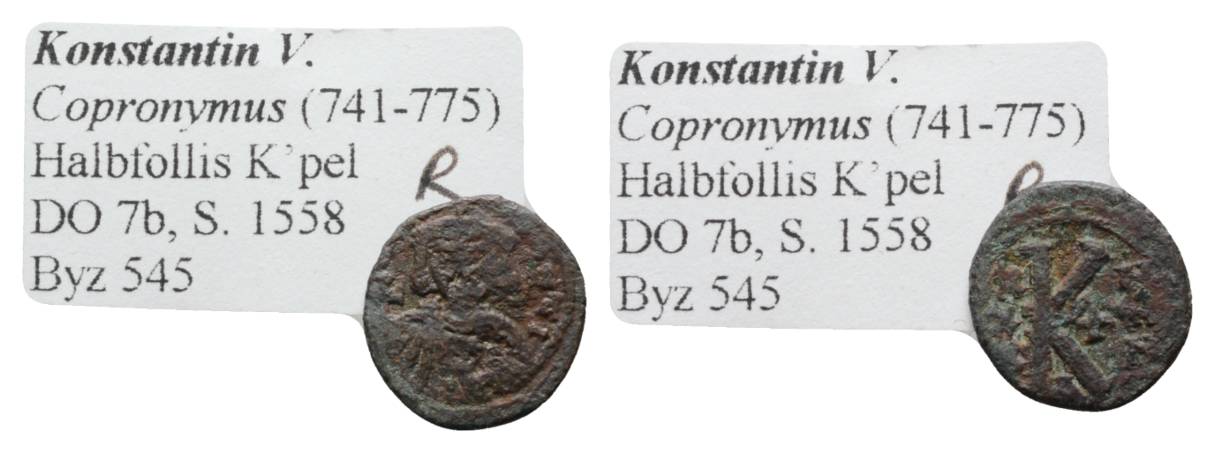  Antike, Byzanz, Bronze; 1,49 g   