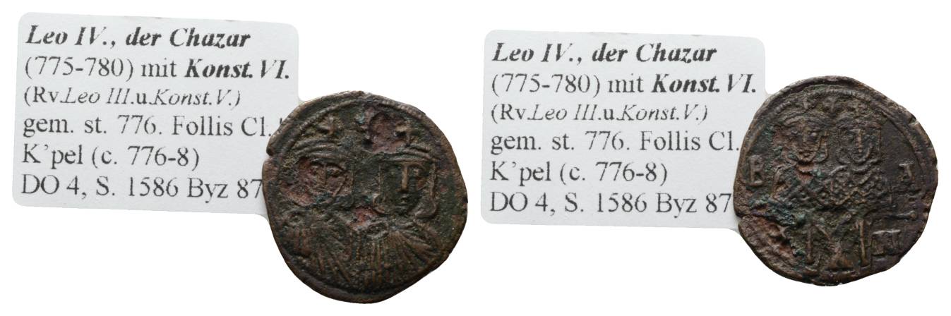  Antike, Byzanz, Bronze; 4,05 g   