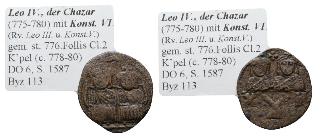  Antike, Byzanz, Bronze; 3,80 g   