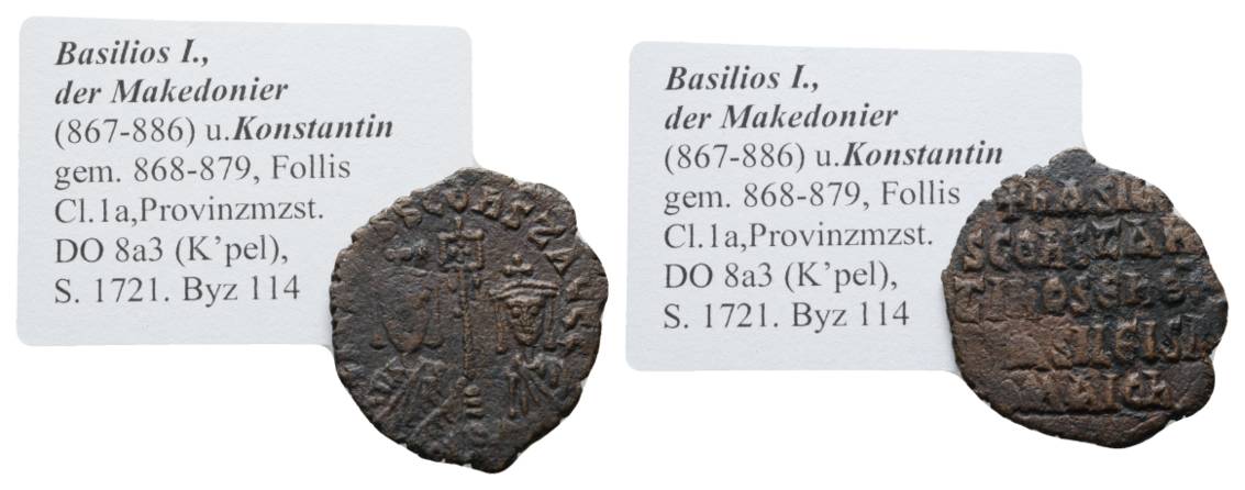  Antike, Byzanz, Bronze; 6,18 g   