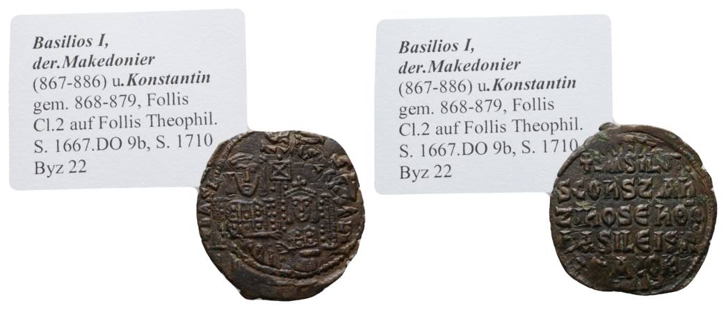  Antike, Byzanz, Bronze; 6,22 g   