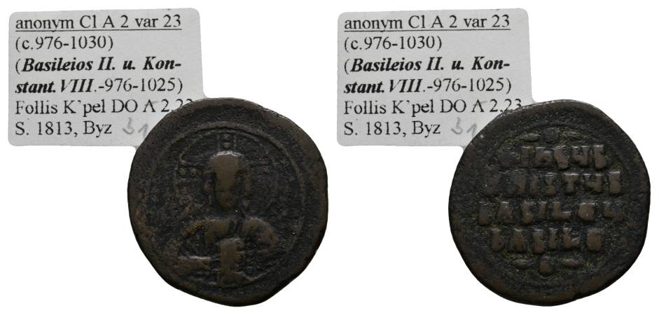  Antike, Byzanz, Bronze; 17,22 g   
