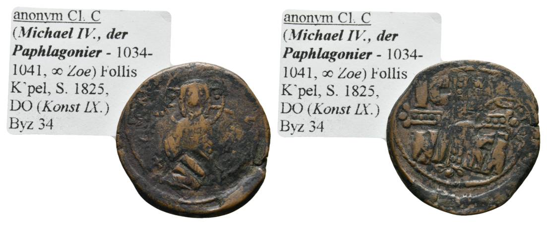  Antike, Byzanz, Bronze; 9,18 g   