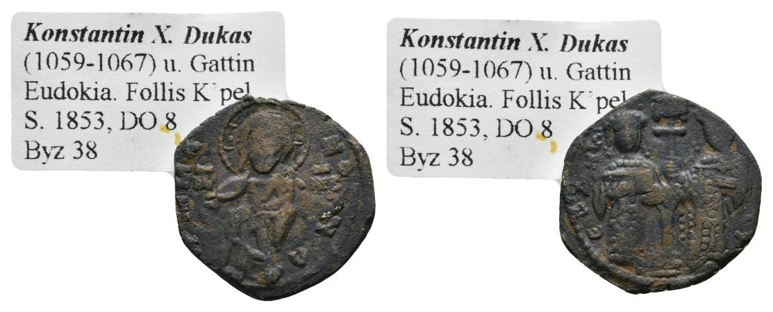  Antike, Byzanz, Bronze; 7,71 g   