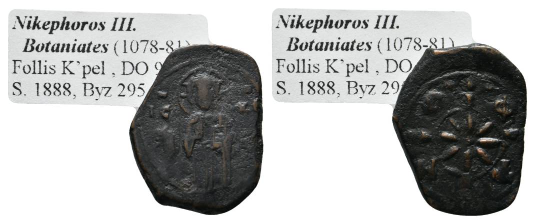  Antike, Byzanz, Bronze; 8,37 g   