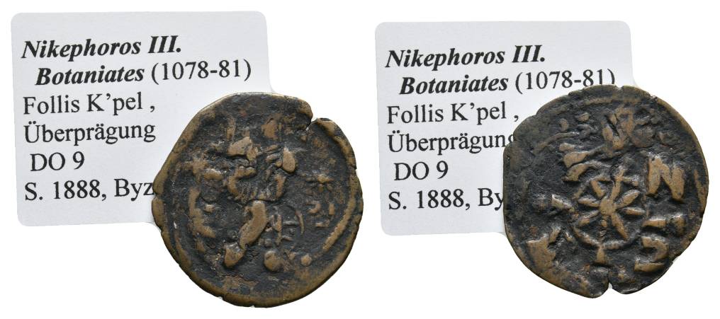  Antike, Byzanz, Bronze; 3,36 g   
