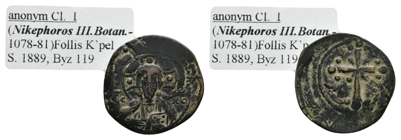  Antike, Byzanz, Bronze; 4,36 g   