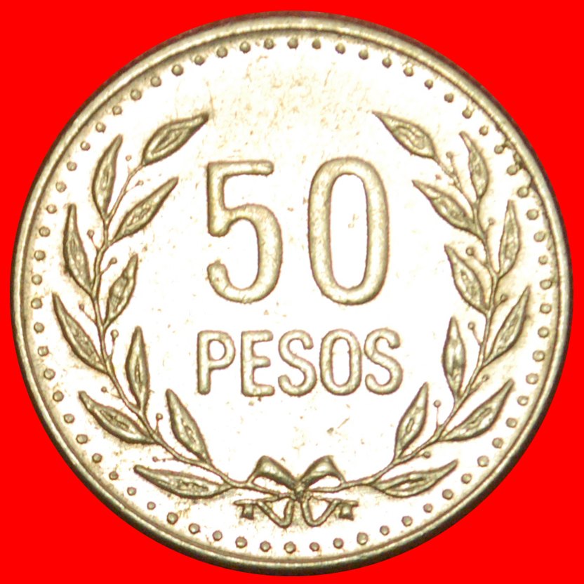  + SHIPS NON-MAGNETIC (1989-2012): COLOMBIA ★ 50 PESOS 1989! LOW START ★ NO RESERVE!   