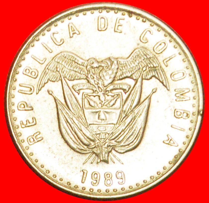  + SHIPS NON-MAGNETIC (1989-2012): COLOMBIA ★ 50 PESOS 1989! LOW START ★ NO RESERVE!   